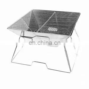 Outdoor BBQ Tool Barbecue Grill Set Portable Camping Charcoal BBQ Grill thumbnail-2