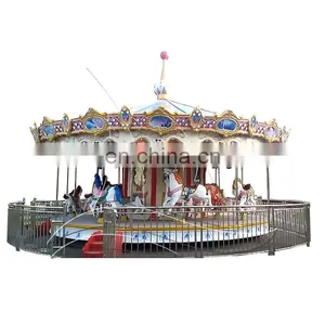 Kids Carousel Ride Theme Park Rides thumbnail-4
