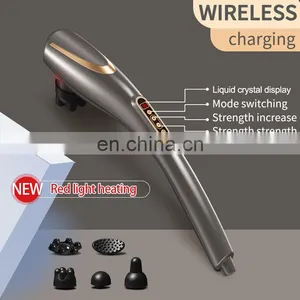 L11C High Quality Multifunction Wireless Charing Massage Hammer Rechargeable Massage Stick thumbnail-2