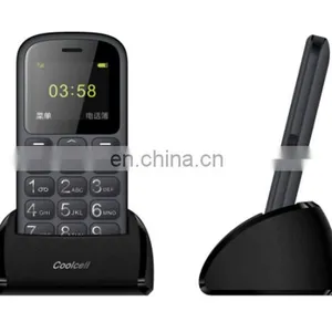 1.77inch Senior Phone With Charging Docking, China Wholesale Cheap Sos Gsm 2g Dual Sim Card Senior Mobile Phones thumbnail-2