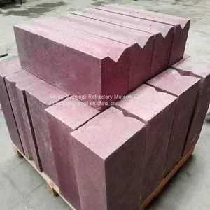 Alkali Resistance Firebricks Chromic Corundum Blocks Chrome High Alumina Refractory Bricks thumbnail-2