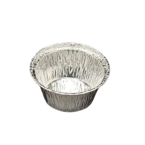 50ml Small Tin Foil Egg Tart Holder Oven Baking Tool thumbnail-4