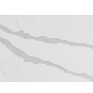 Code：9007，Calacatta Artificial Stone Quartz Slab Kitchen Countertops thumbnail-2
