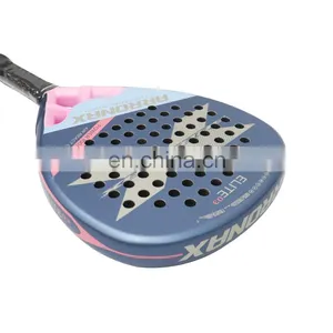 2023 New Custom Padel Racket 3k 12k 18k Carbon Fiber Padel Racket Tennis Paddle Rackets thumbnail-2