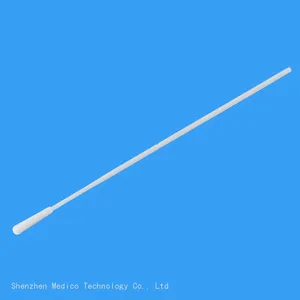 Disposable Medical Sterile Nylon Flocked Specimens Collection Throat Swab With 2 Breakpoint thumbnail-2