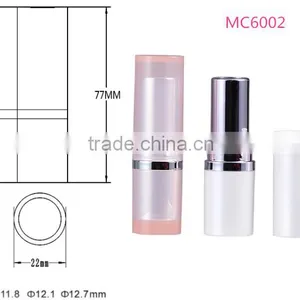MC6002 Round Plastic Liptsick Tube thumbnail-1