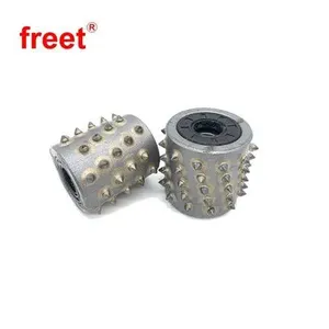 Litchi Surface Diamond Bush Hammer Rollers Tooling for Concrete Stone Coatings Removal thumbnail-1