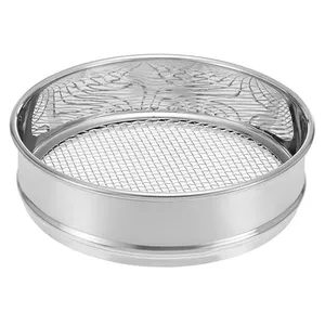 Lab Sieves 304 Stainless Steel Test Sieves 300 Mesh 0.05mm, 100 Mesh 0.154mm, 10 Mesh 2mm Aperture Lab Standard Test Sieve Factory Direct thumbnail-5