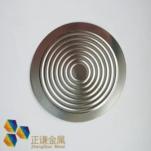 Elastic Metal Diaphragms 316L Tantalum Membranes Used in Pressure Gauges thumbnail-5