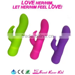 High Quality CE&RoHS Certification Thrusting Rabbit Vibrator Soft Felling Fairy Vibrator Sex Toys thumbnail-1