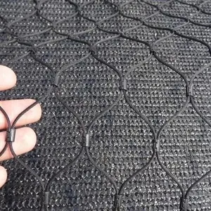 China Factory Black Oxide Stainless Steel Rope Wire Mesh thumbnail-2