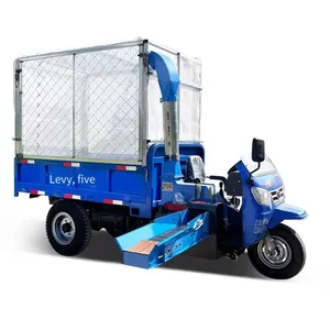 Crop Straw Chopper, High-spray Forage Chopping Vehicle, 24-horsepower Mobile Three-wheel Shredder thumbnail-5