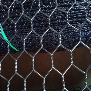 Hexagonal Mesh Gabion Box 80x100mm With Steel Frame for Retaining Walls thumbnail-5
