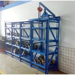 Heavy Mould Storage of Mold Rack Sliding Drawer Heavy Duty Mould Rack Shelves Mold Racking thumbnail-3