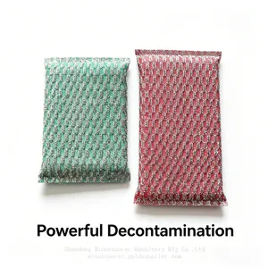 Colorful Scrubbing Pads, Reusable Dish Sponges for Kitchen, Bathroom & More thumbnail-4