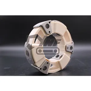 YNF Excavator Hydraulic Pump Coupling Assembly-Flexible Rubber & Aluminum/PU Material Model 130X2 210LX thumbnail-1