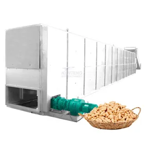 Continuous Mesh Belt Ginger Drying Machine Chili Dryer Hemp Jute Drying Machine EPC thumbnail-1