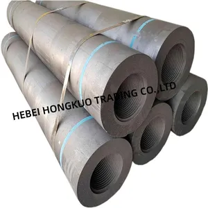 High Quality HP RP UHP Graphite Electrode Manufacturer Supply for EAF Steel Plant With Competitive Price thumbnail-1