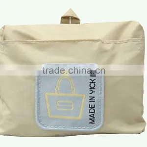 Easy to Use Promotional Rip-stop Nylon Foldable Shopping Bag thumbnail-2