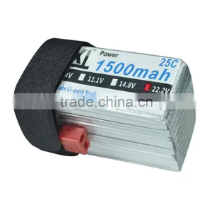 XXL 25C 6S 1500mAh 22.2V Lipo Battery Batteria Akku Packs Accumulators rc Helicopters Toys & Hobbies thumbnail-1