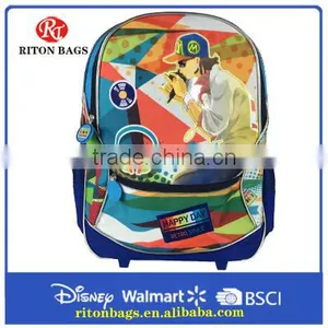 Newly Design Wheeled Market Trolley Bag Kids Trolley Bags for Boys thumbnail-1