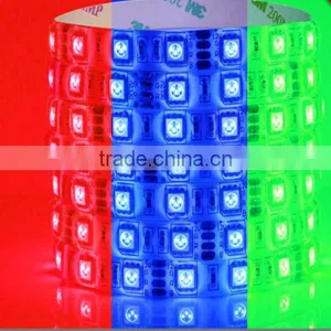 DC12V LED SMD5050 60 LED Lighting Warm White Flexible LED Strip Lights thumbnail-1