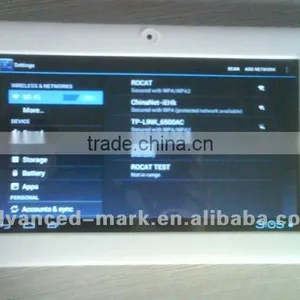 New 7 " Android 4.0 os , Cortex-A8 1.2 GHz , 512MB/4GB, 800*480 Pixels , 3000mAh Battery Tablet PC , Support USB 3G Dongle thumbnail-1