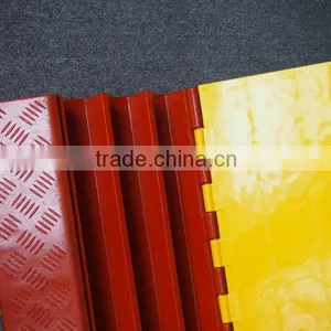 High Quality 10 Tons 3 Channels Rubber Cable Protector thumbnail-2