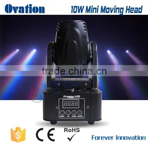 Wholesale 10W RGBW 4in1 Froggy LED Moving Head Stage DJ LED Light thumbnail-2