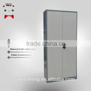 WLS Indian Alimirah Style Metal Double Door Wardrobe Design thumbnail-6