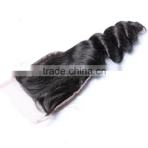 Peruvian Hair Overnight Shipping Hair With Frontal Closure Loose Wave Frontal thumbnail-6