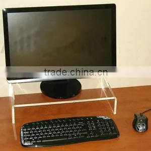 2013 Simple Top Class Transparent or Colored Acrylic TV Set Stand thumbnail-1