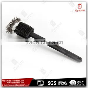 Long Handle BBQ Copper Wire Cleaning Brush thumbnail-1