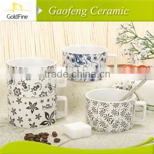 Customized Ceramic Stacked Mug thumbnail-1