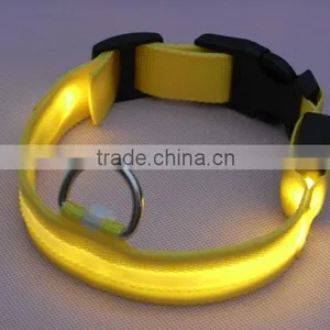 2.5cm Mesh Structure Led Bright Pet Collars for Dogs, 4 Sizes 6 Colors Support Mixed Wholesale thumbnail-4
