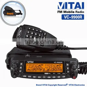 China Supplier VITAI VC-9900R 809 Channel CTCSS&DCS Cross-band Repeat Quad-Band Amateur HF/VHF/UHF Taxi Mobile Transceiver thumbnail-1