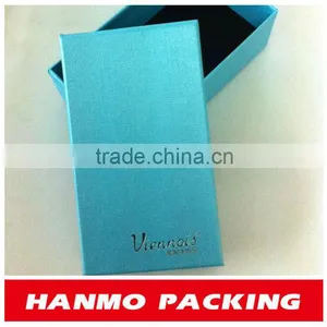 Custom Design&printed Blue Color Rigid Keychain Box Wholesale thumbnail-1
