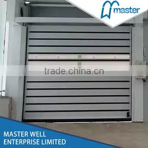 European Style High Quality High Speed PVC Roll up Door thumbnail-6