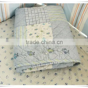 100% Cotton Baby Quilt Applique Embrodidery thumbnail-3