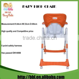 Easy Quick Folding Height Adjustable Baby Furniture Various Specification Chair Plastic Baby Chair thumbnail-4