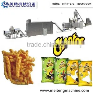 Fully Automatic Corn Puff Snack Food Cheese Curls Making Machine thumbnail-6