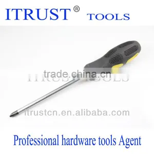 Resin Handle Plated Nickel CRV Screwdriver SD1054 thumbnail-1