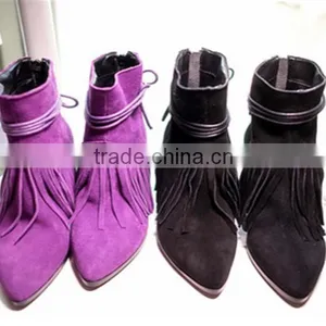 Ladies High Heel Long Boots Boots Womens Genuine Leather With Heels Latest Rubber Boots Wholesale thumbnail-3