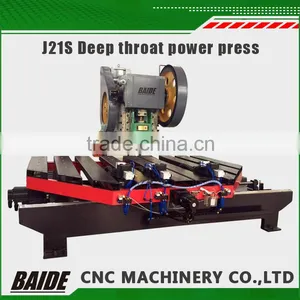 J21S Deep Throat Power Press With Fixed Bed Pneumatic Power Press thumbnail-1