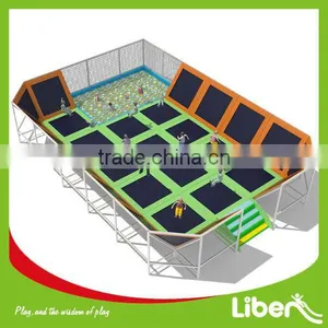 Manufacturer Used Gymnastic China Trampolines Park for Sale LE.BC.057 thumbnail-1