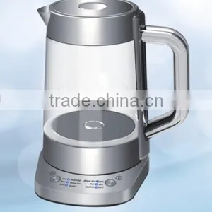 New Design Multifunction Electric Transparent Glass Kettle With Control Panel Quality Choice thumbnail-1