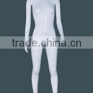 Full Body Deft High Quality Ghost Mannequin Slim Headless Plastic Mannequin for Garment/apparel Exhibition thumbnail-1