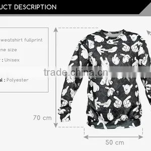 Fashion Spring & Autumn Women Marilyn 3d Sweatshirt Long Sleeves O-neck Print T Shirt thumbnail-4