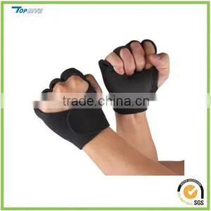 Neoprene Outdoor Beautiful Cycling Fitness Half Finger Sport Gloves thumbnail-1