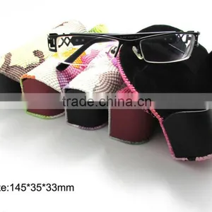 Colorful Solide Handmade Eyeglasses Case thumbnail-1